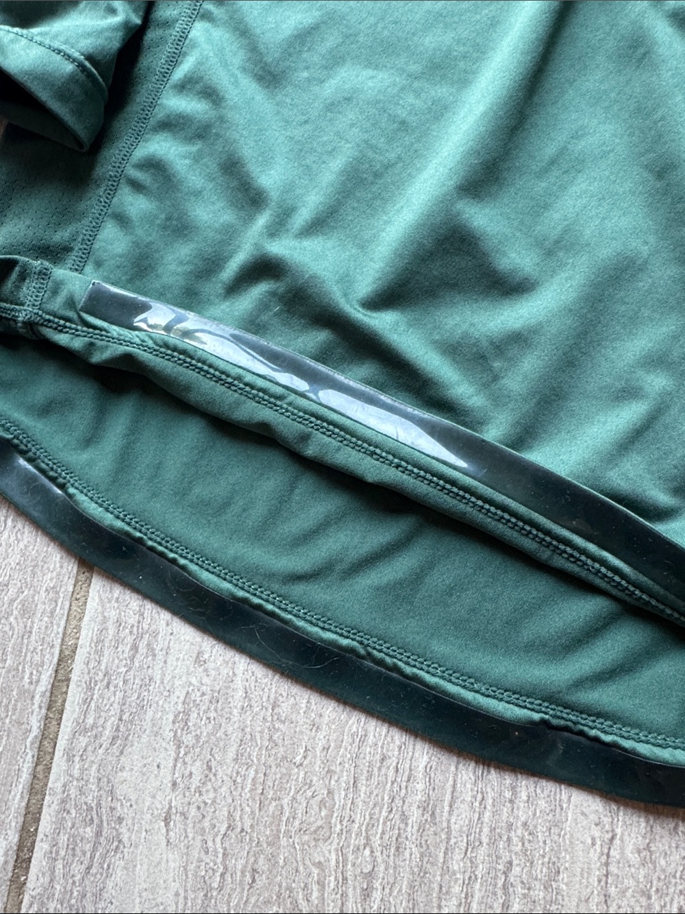 YoungLA Dark Green Long Sleeve Performance Shirt - Picture 2 of 5